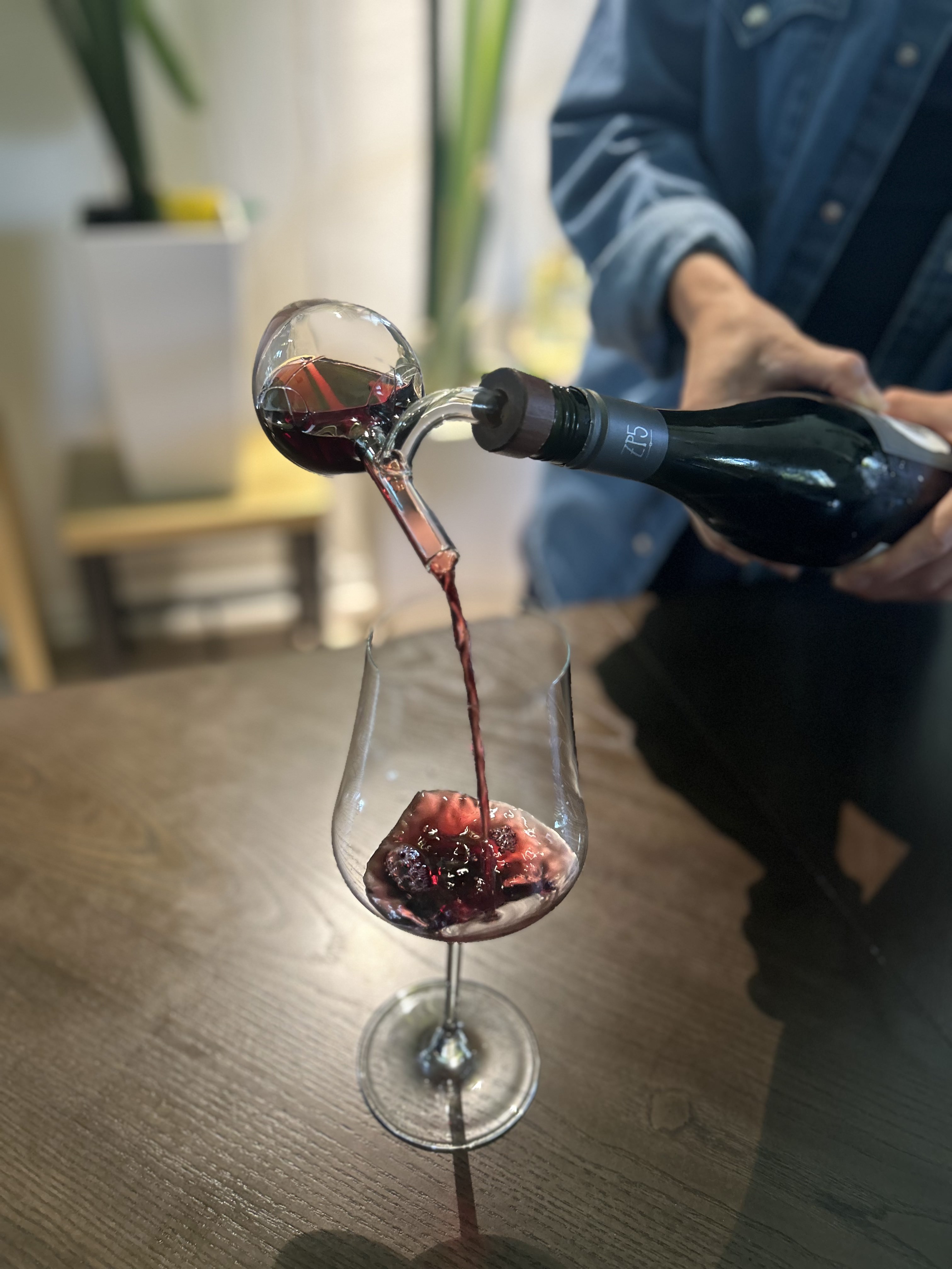 Wine Aerator Close-up